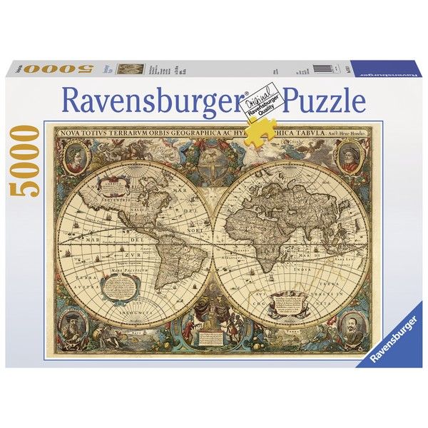 puzzle karta svijeta Ravensburger puzzle (slagalice)   Antička karta sveta RA17411  puzzle karta svijeta