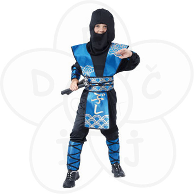 Kostim ninja plavi 