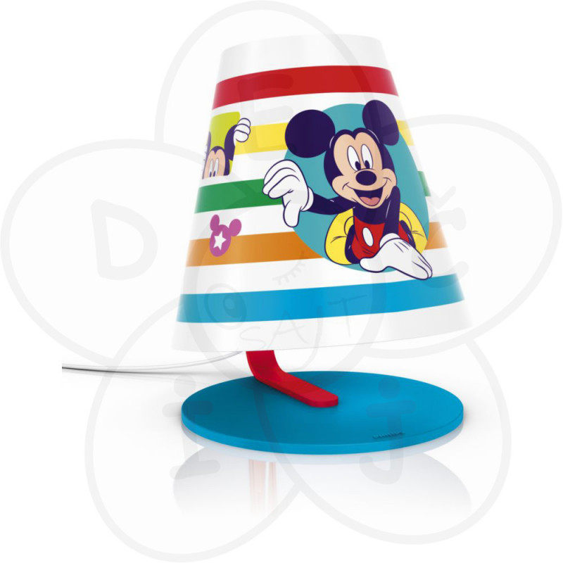 Philips stona lampa Mickey Mouse white 