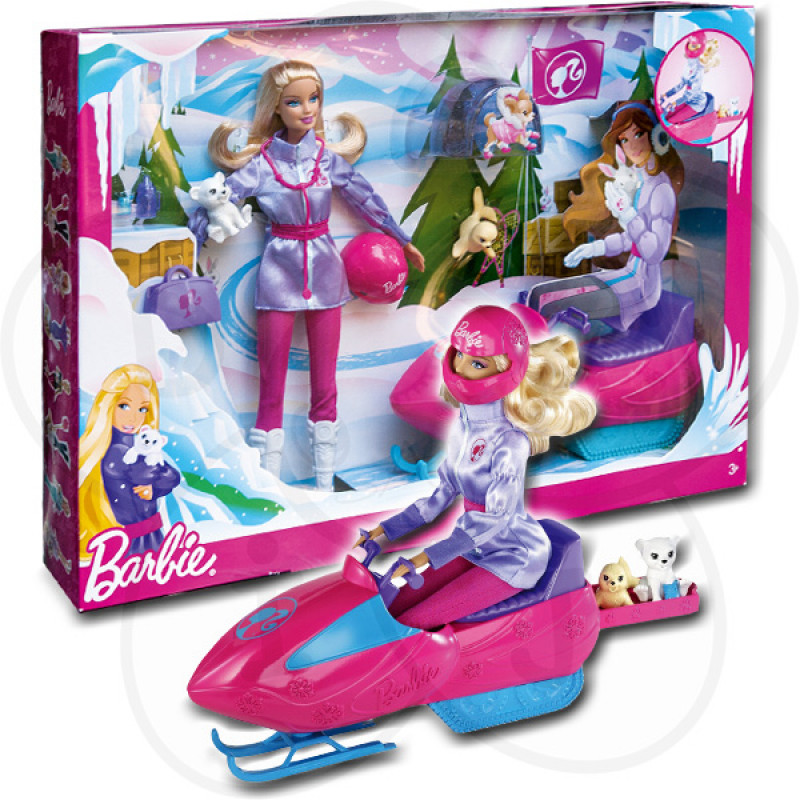 Barbie lutka - ski patrola 