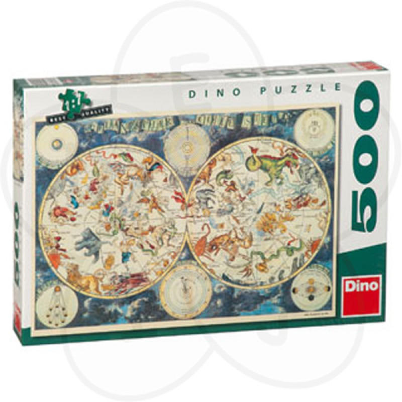 Puzzle za odrasle Dino Horoskop 500 delova, D502024 