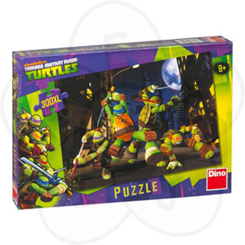 Puzzle za decu Dino Nindža kornjače 300XL, D472013 