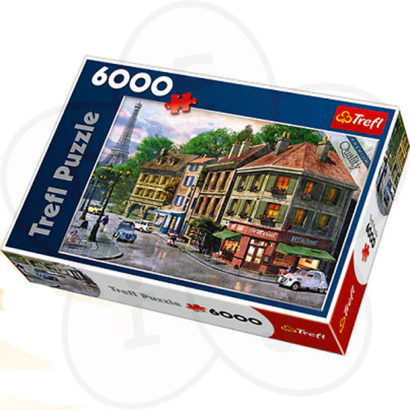 Puzzle za odrasle Trefl Street of Paris 65001 