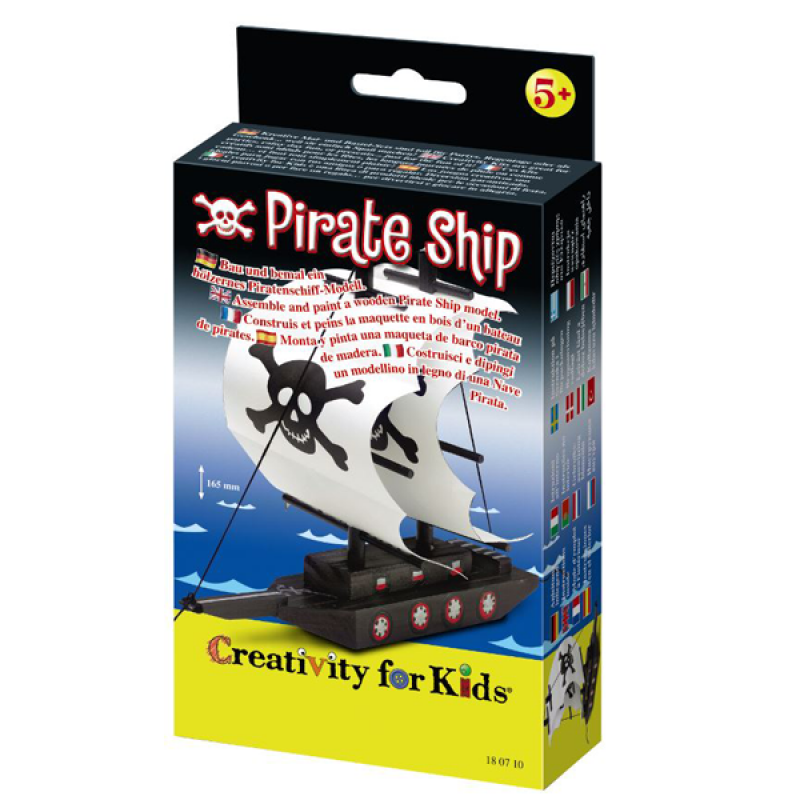 Kreativna igra za decu Faber Castell Pirate Ship, 180710 