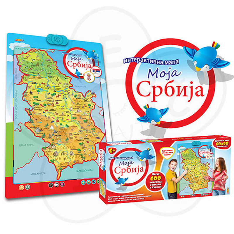 Interaktivna mapa- moja Srbija 