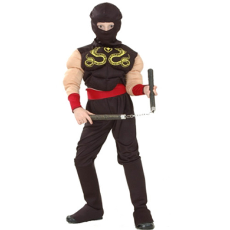Kostim ninja sa mišićima 