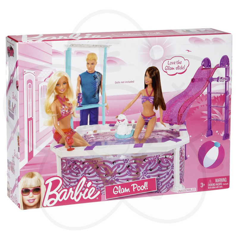 Barbie lutka sa bazenom 