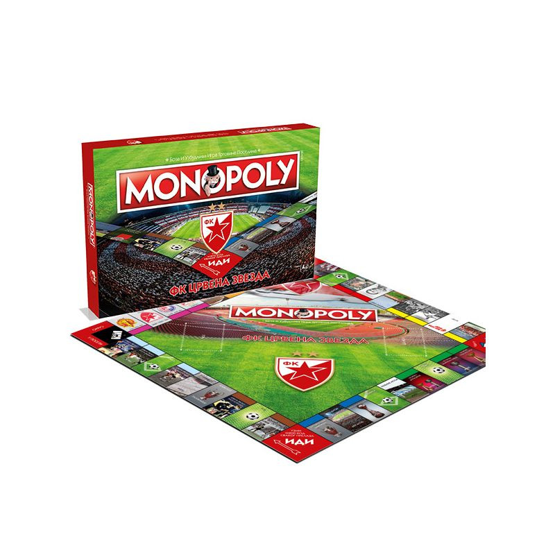 Društvena igra Monopol FK Crvena Zvezda, 031080 