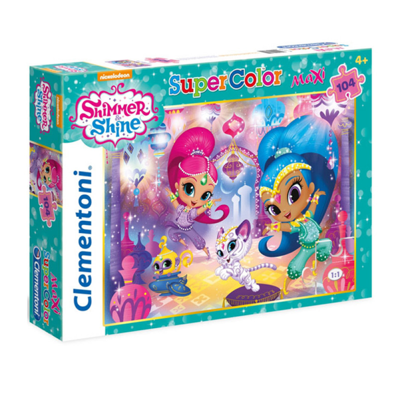Puzzle 104 maxi Shimer and Shine Clementoni, 23705 
