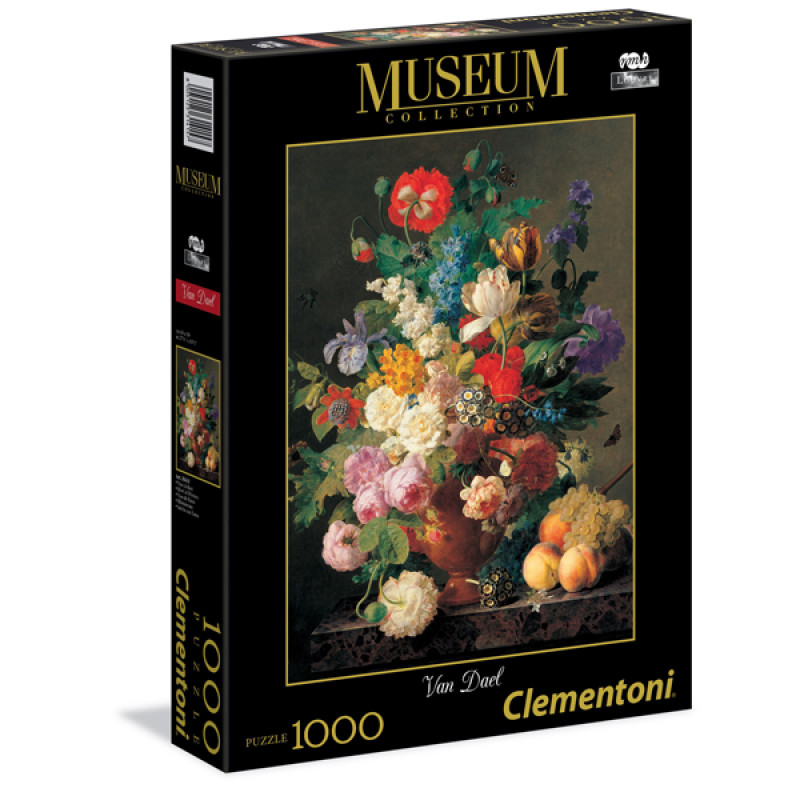 Puzzla Van Dael-Vase de Fleur Museum 1000 delova Clementoni, 31415 