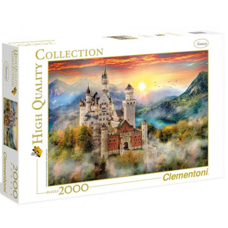 Puzzla Neuschwanstein Castle 2000 delova Clementoni 32559 