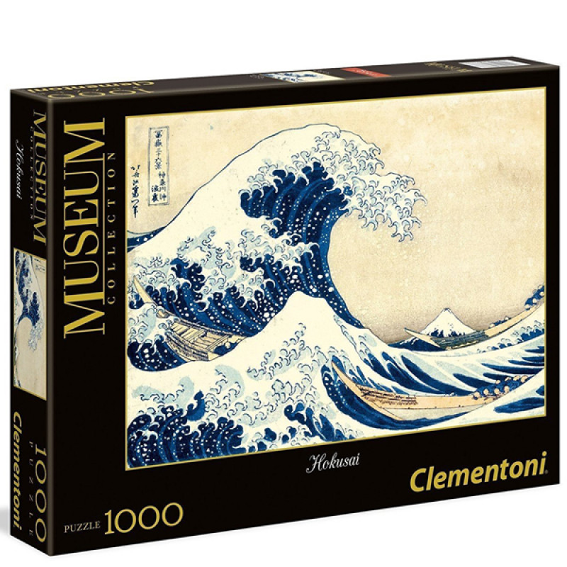 Puzzla Hokusai: The big wave 1000 delova Clementoni, 39378 