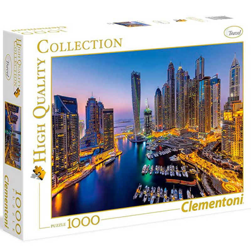 Puzzla Dubai 1000 delova Clementoni, 39381 