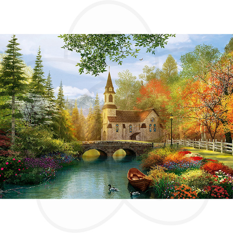 Puzzle za odrasle Trefl Autumn nostalgia 45000 