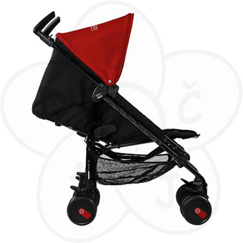 Kolica Pliko Mini Momodesign - Red & Black 