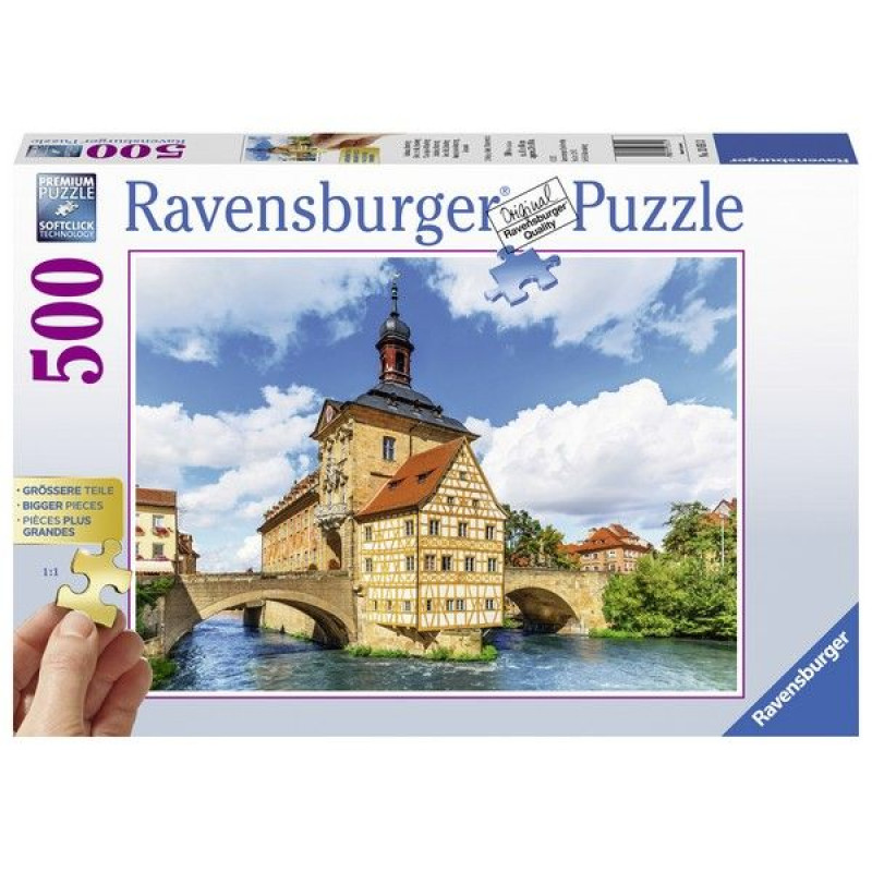 Ravensburger puzzle (slagalice) - Bamberg, gradska većnica RA13651 