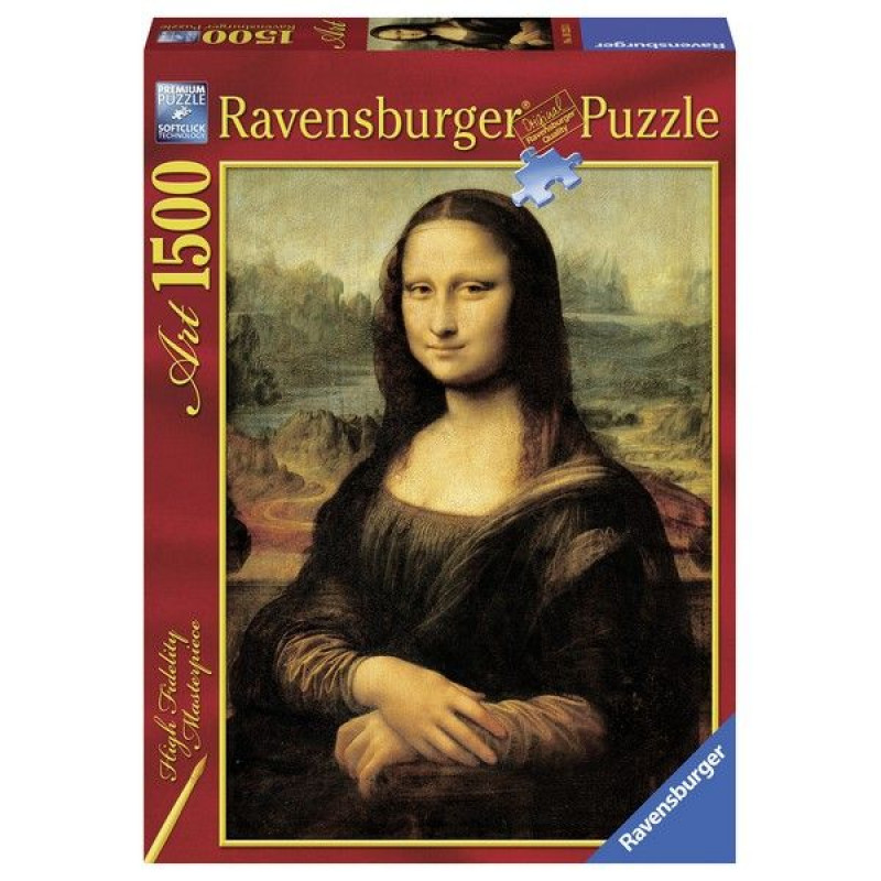 Ravensburger puzzle (slagalice) - Leonardo da Vinci: Mona Lisa RA16225 