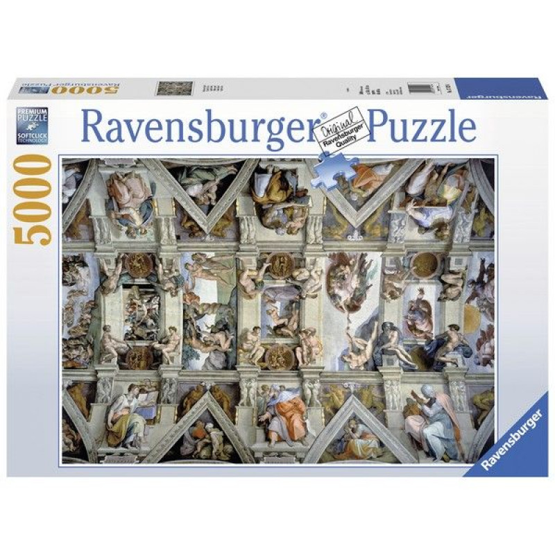 Ravensburger puzzle (slagalice) - Sikstinska kapela RA17429 