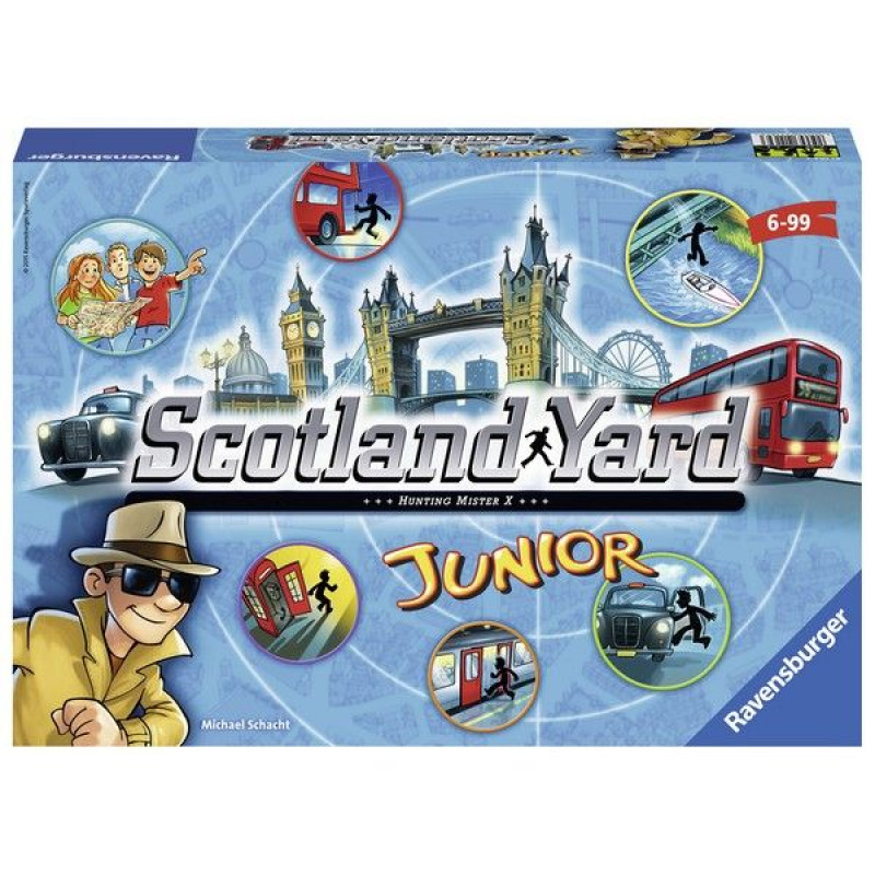 Ravensburger društvena igra - Junior Scotland Yard RA21162 