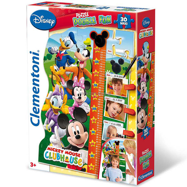 Puzzle visinometar Mickey Mouse 30 delova Clementoni, 20303 | Dečji sajt