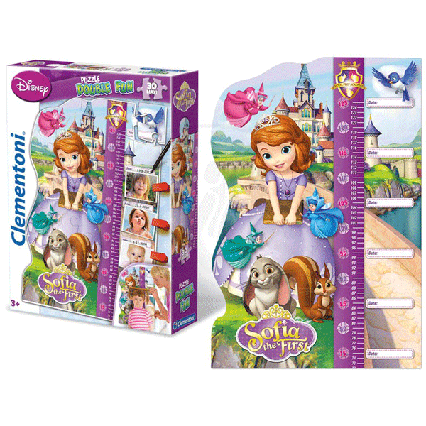 Puzzle visinometar Sofia 30 delova Clementoni, 20308 | Dečji sajt