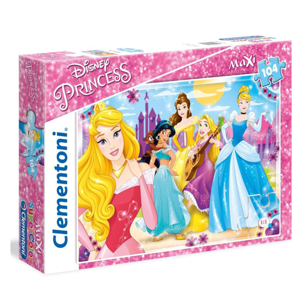 Puzzle 104 Maxi Disney Princess Clementoni, 23714 | Dečji sajt