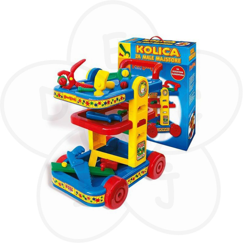 Igračke Pertini Kolica za male majstore 