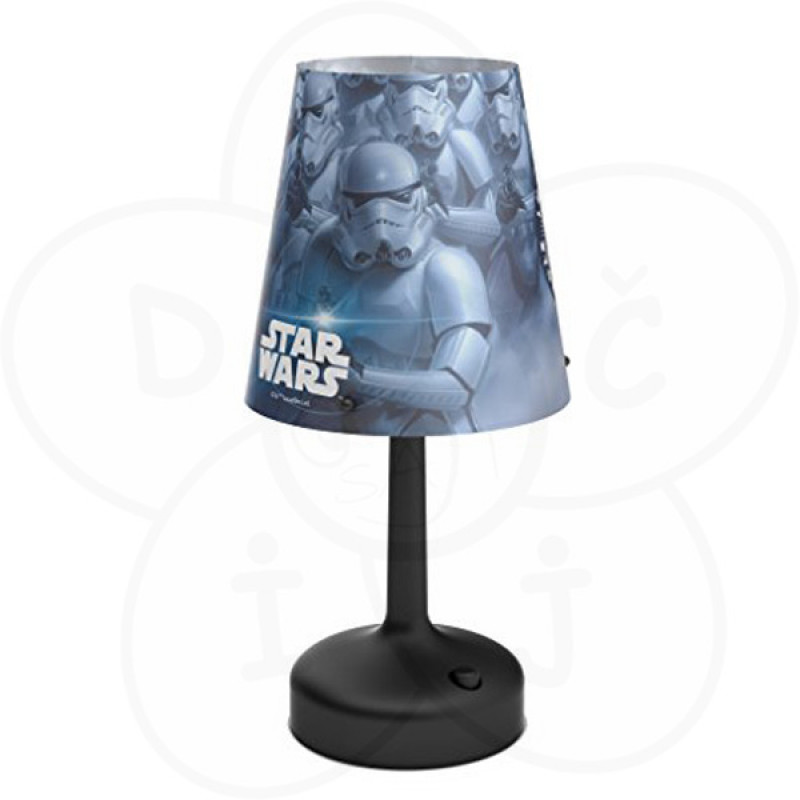 Stona lampa Philips Stormtrooper-Black Star Wars 
