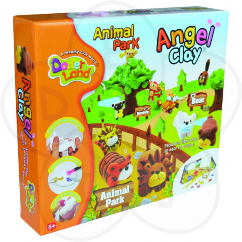 Igračke Angel Clay masa za oblikovanje Životinjski park 
