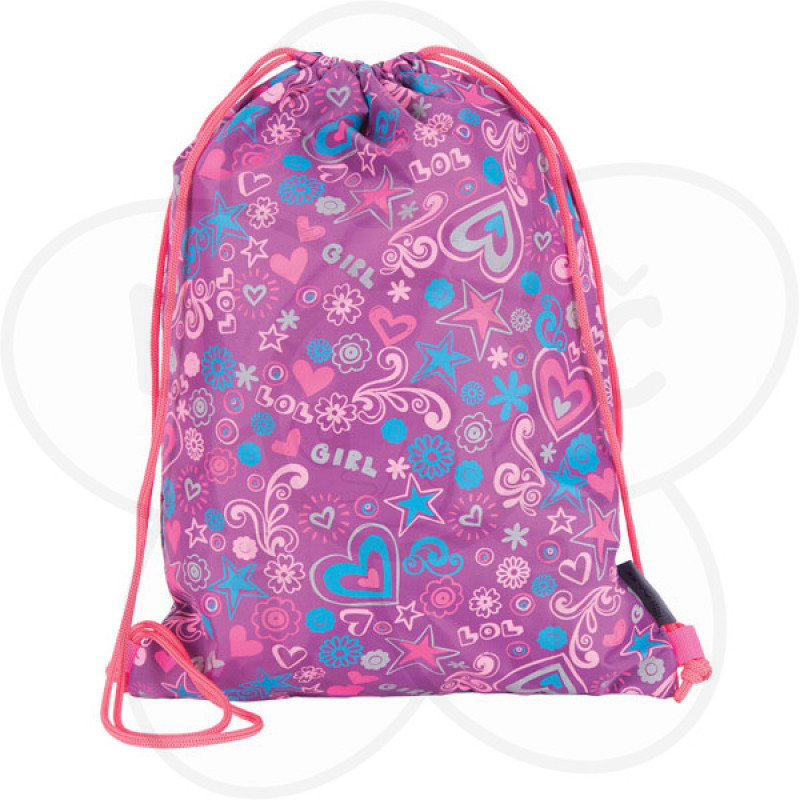 Torba za patike Kids Violet Blossom 