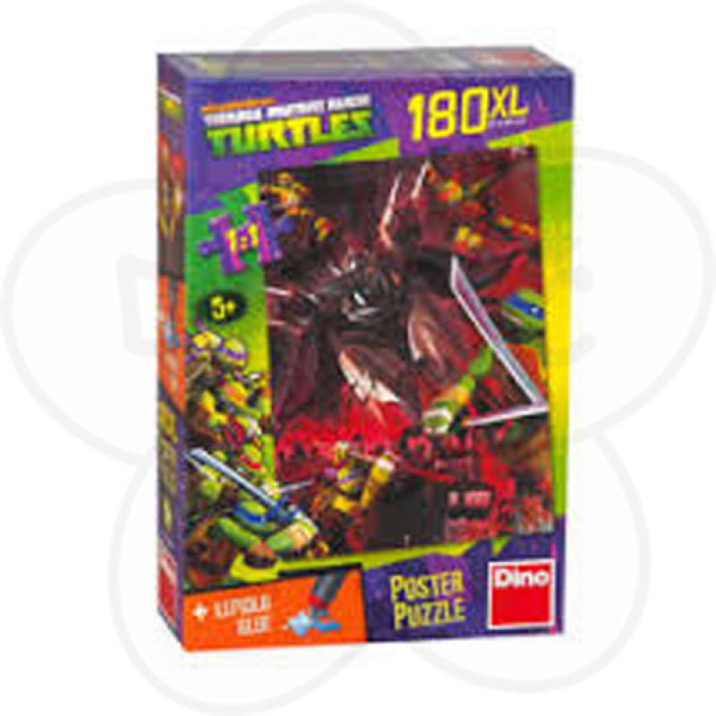 Nindža kornjače puzzle - 180XL 