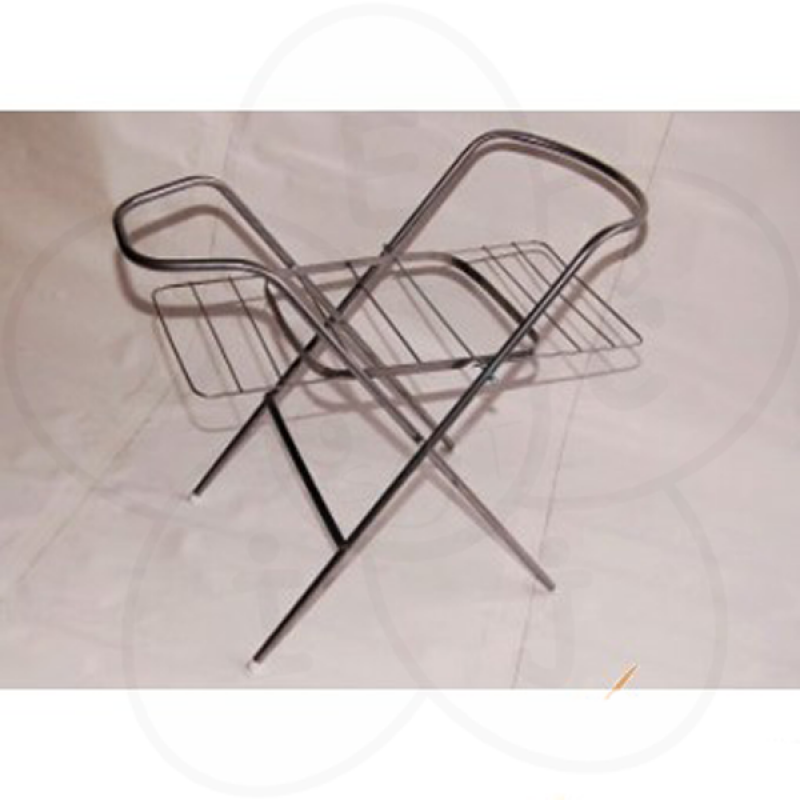 Tega Metalni stalak za kadicu sa korpom 86cm srebrni 