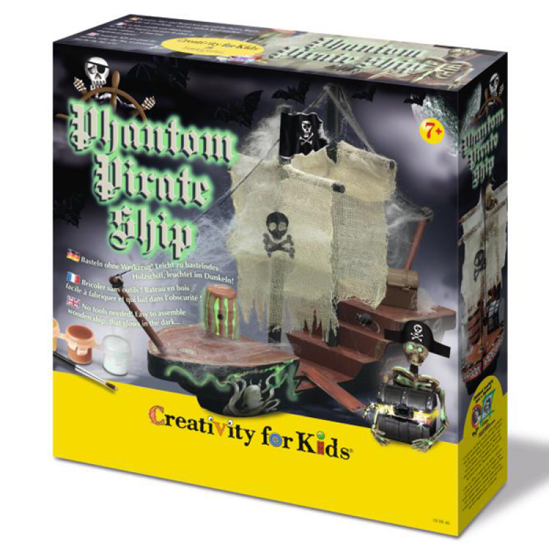 Kreativna igra za decu Faber Castell Phantom Pirate Ship, 180846 