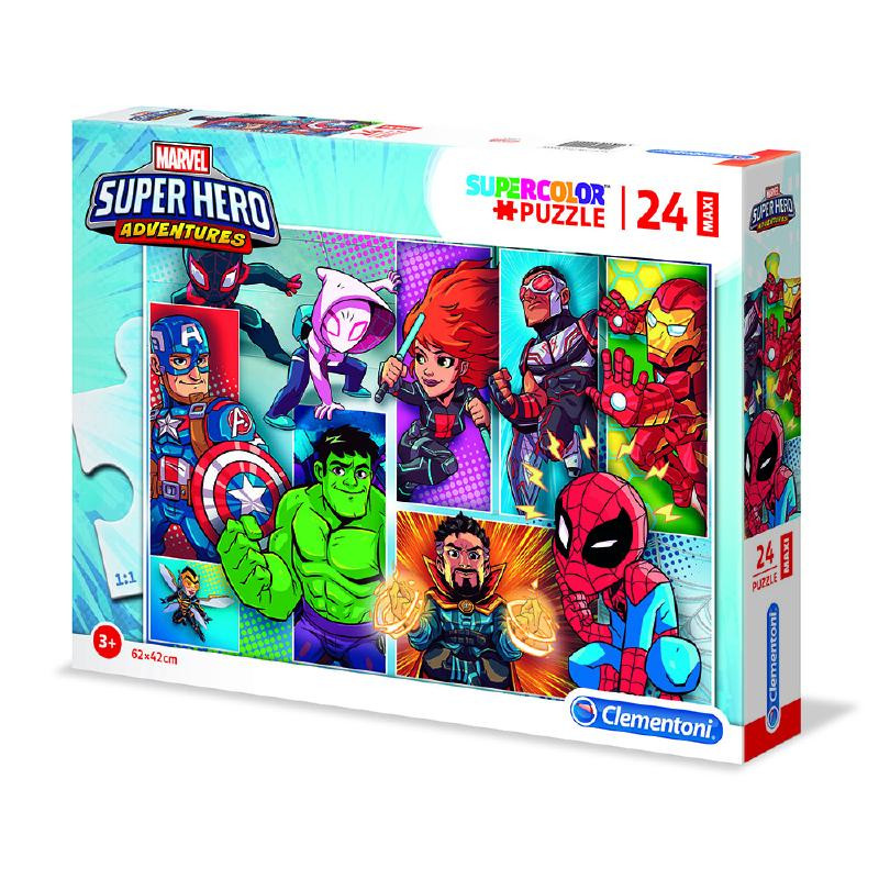 Puzzle 24  Maxi  Superhero 24208 