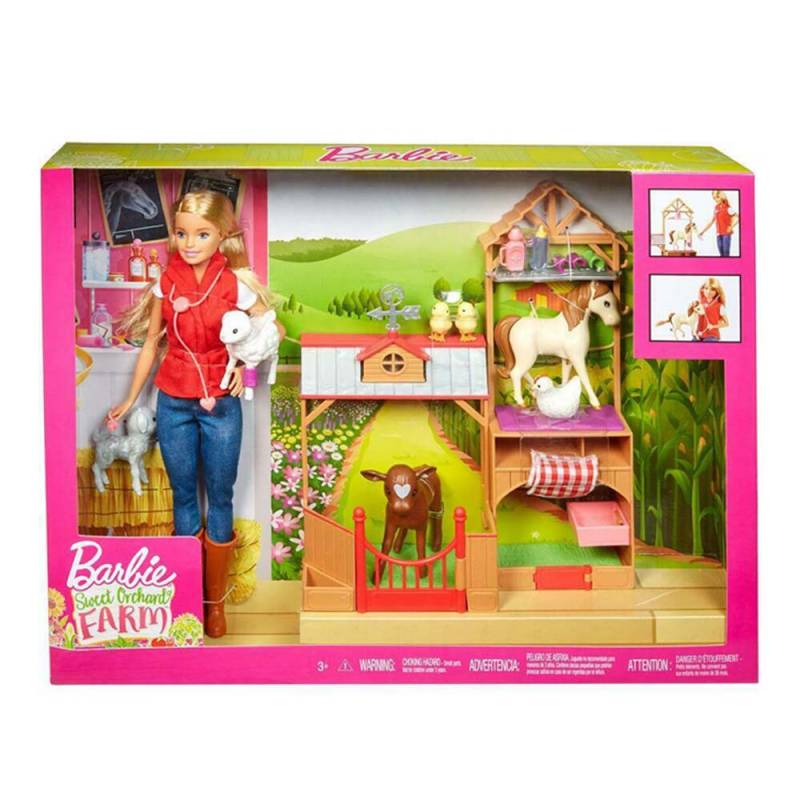 Barbie lutka na farmi set 30803 
