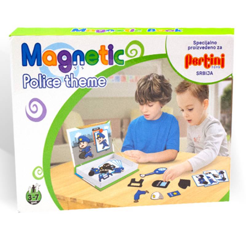 Magnetni set policija 23364 