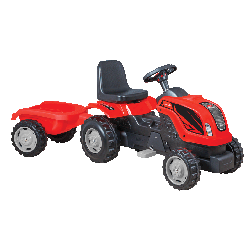 Traktor na pedale model 956-crveni 