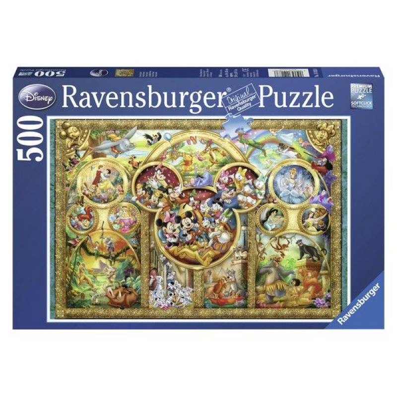 Ravensburger puzzle Dizni porodica u zlatu RA14183 