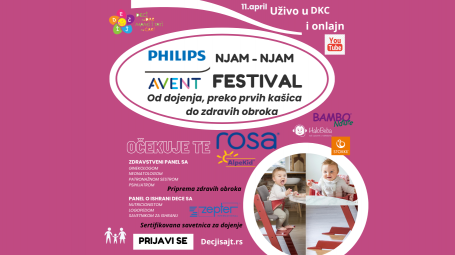 Avent njam - njam festival za trudnice i roditelje iz cele Srbije