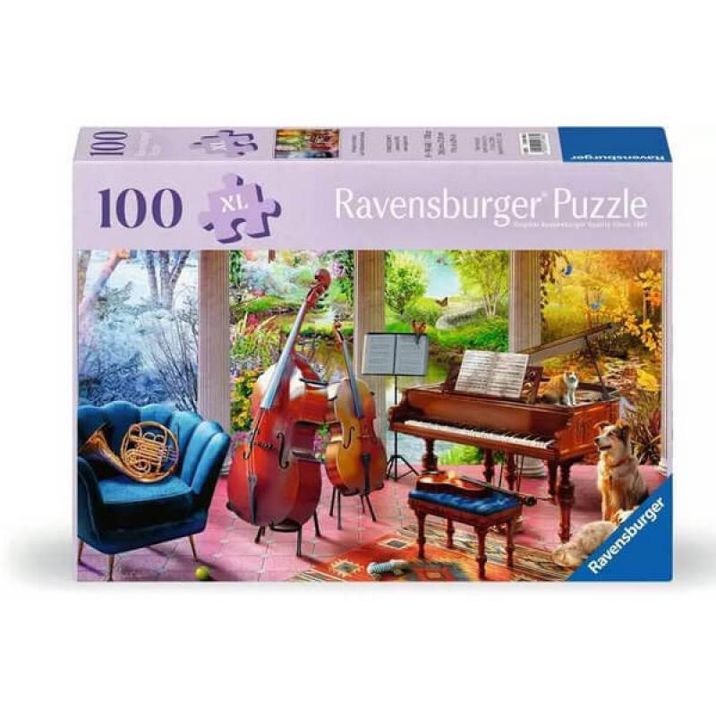 Ravensburger puzzle Četiri godišnja doba u muzici RA12001366 