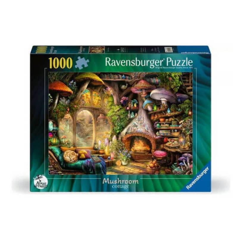 Ravensburger puzzle Koliba od pečuraka RA12001525 