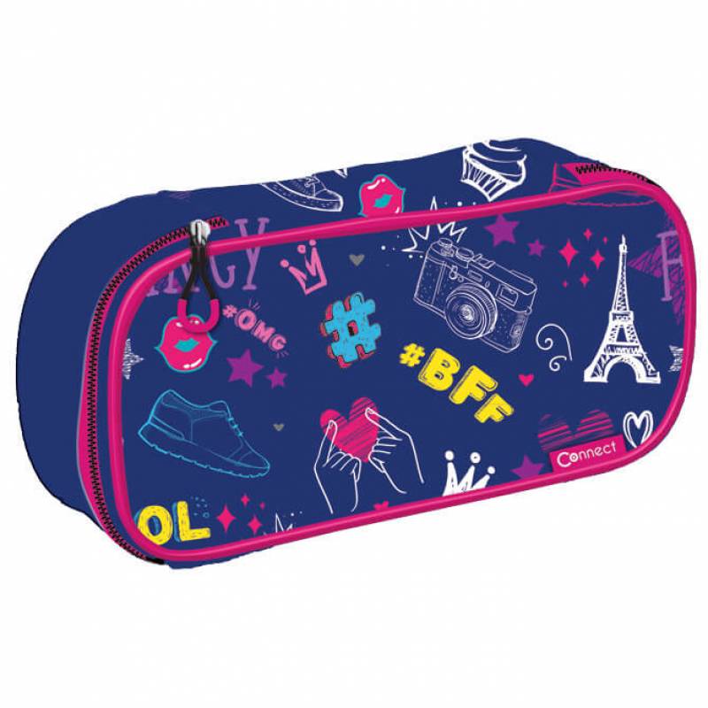 Ovalna pernica Super Girl 57433 