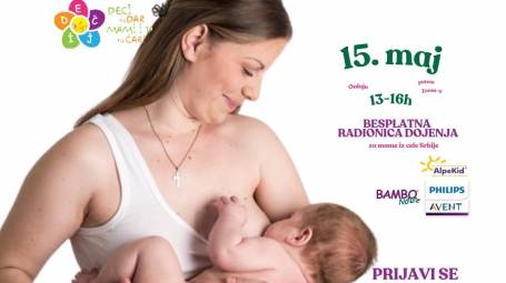 Mame, dobro došle na ONLAJN radionicu dojenja