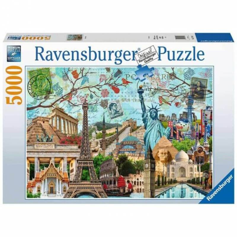Ravensburger puzzle Veliki gradovi, kolaž RA17118 