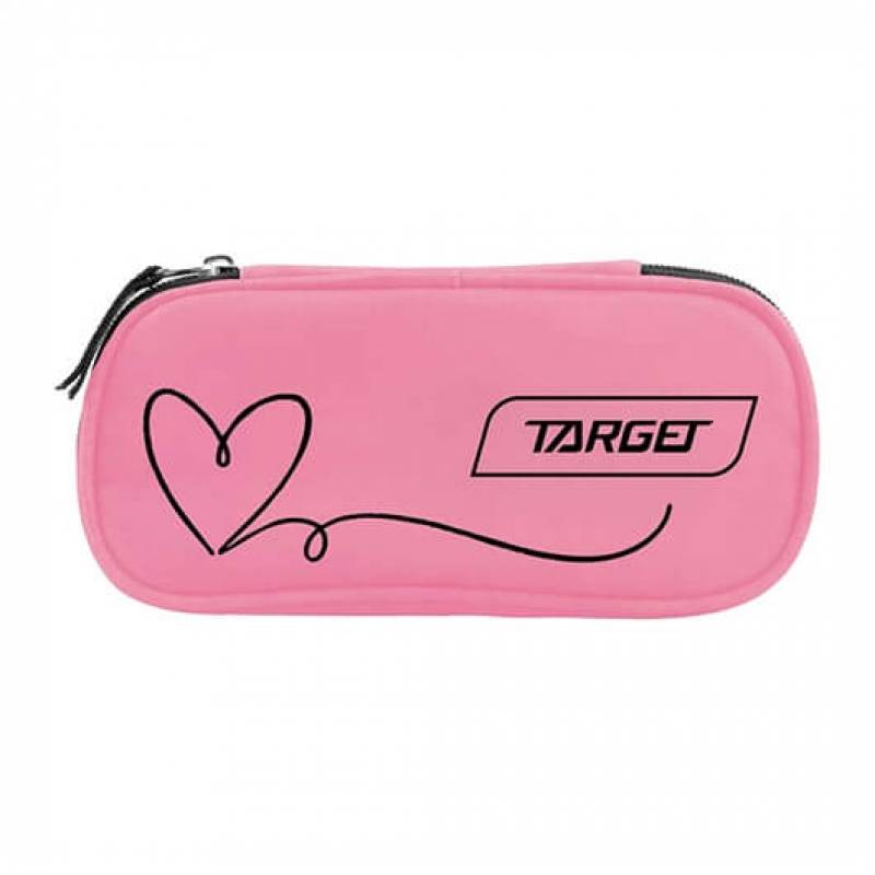Pernica Target Compact Pink Heart 29866 