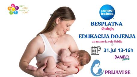 Najtraženija edukacija dojenja dostupna svim trudnicama iz Srbije