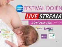Prijavite se za online edukaciju dojenja- CanpolBabies festival 2.oktobra putem YouTube kanala