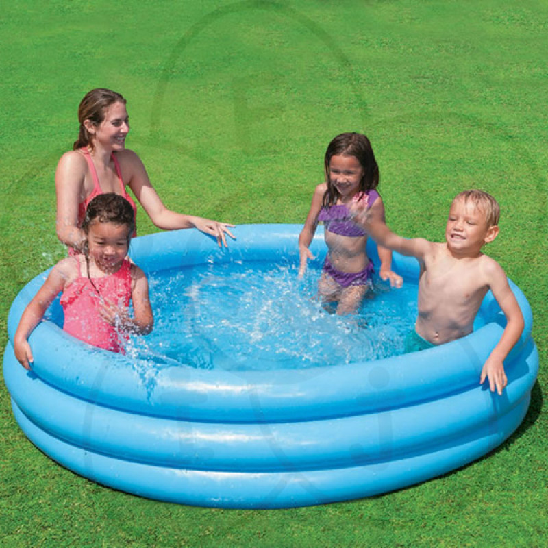 Intex bazen na naduvavanje za decu Cristal blue, 168x40cm 