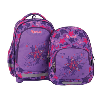 Ranac 2 u 1 Kids Violet Star 