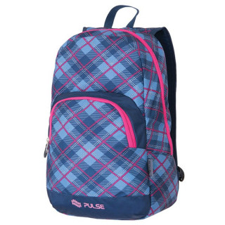 Ranac Solo Pink Plaid, 121217 